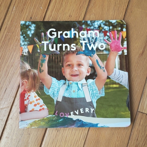 Lovevery Graham Turns Two Board Book - Picture 1 of 3
